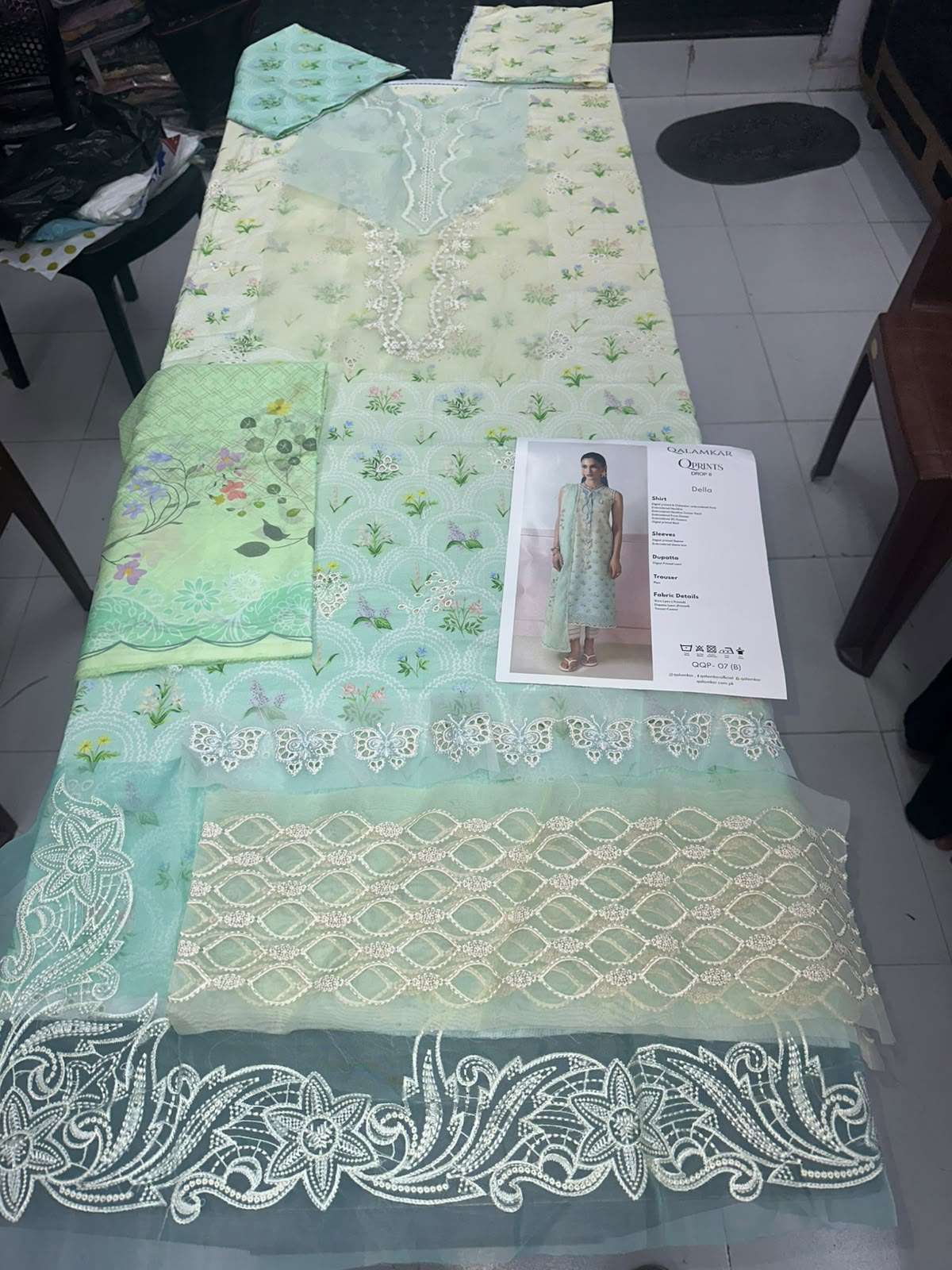 Q PRINTS LAWN COLLECTION VOL - 01 OPEN PIC BY QALAMKAR